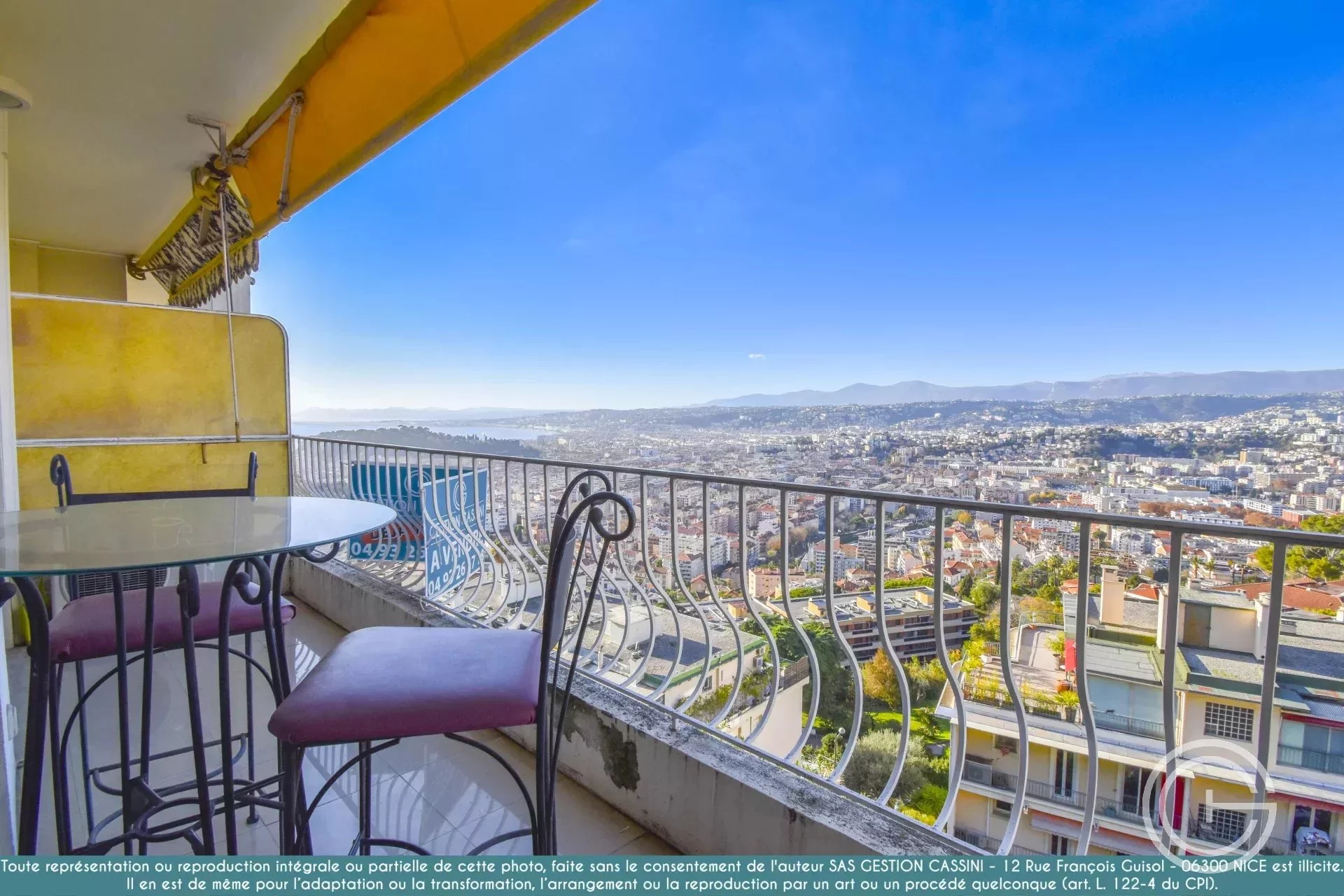 Appartement 2 pièces 33 m² Nice Vinaigrier