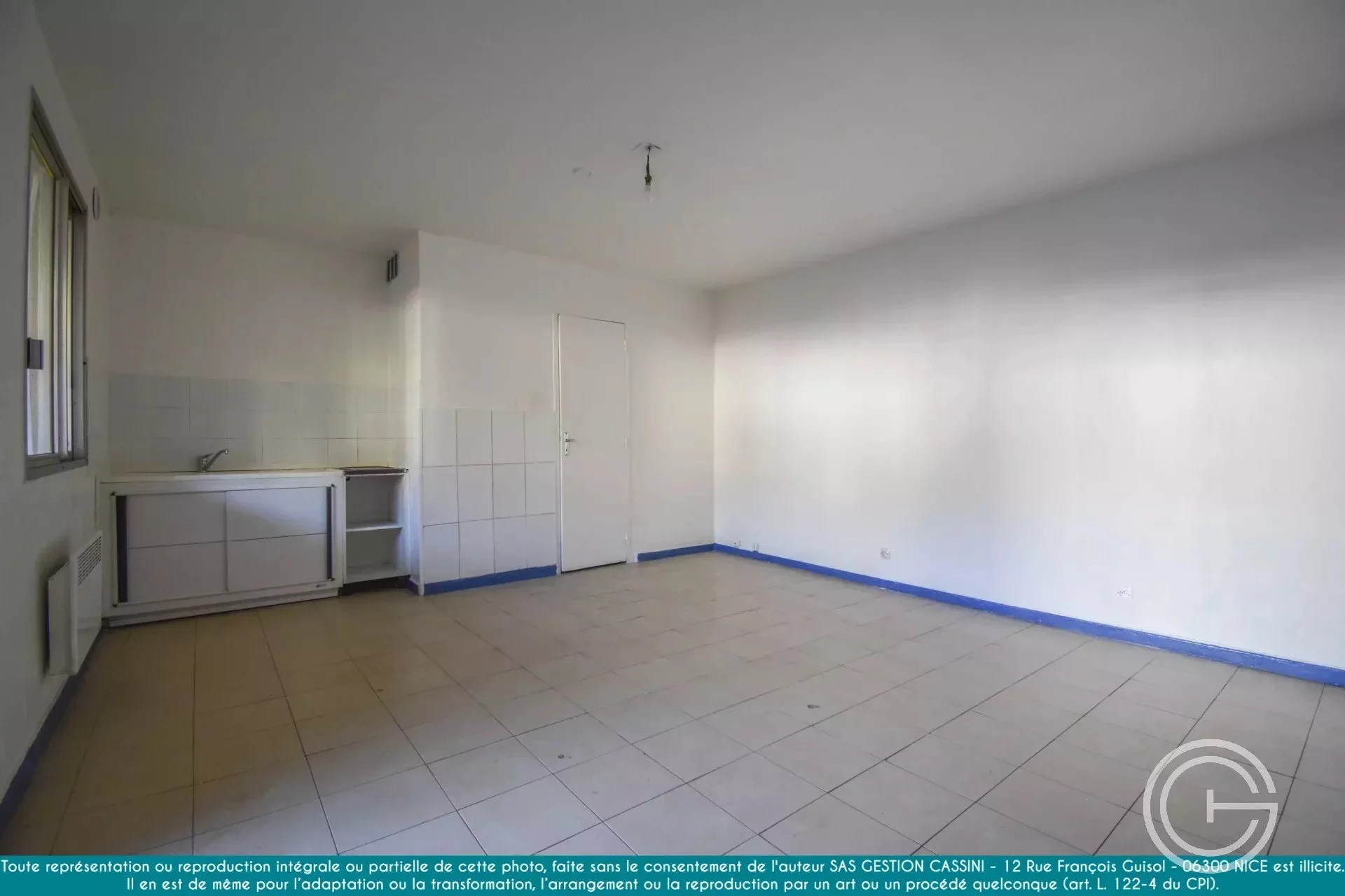 Bureau 1 pièces 23 m² Nice Pasteur