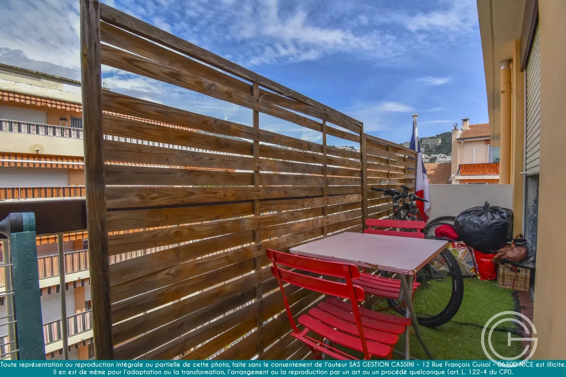 Appartement 1 pièces 26 m² Nice Riquier