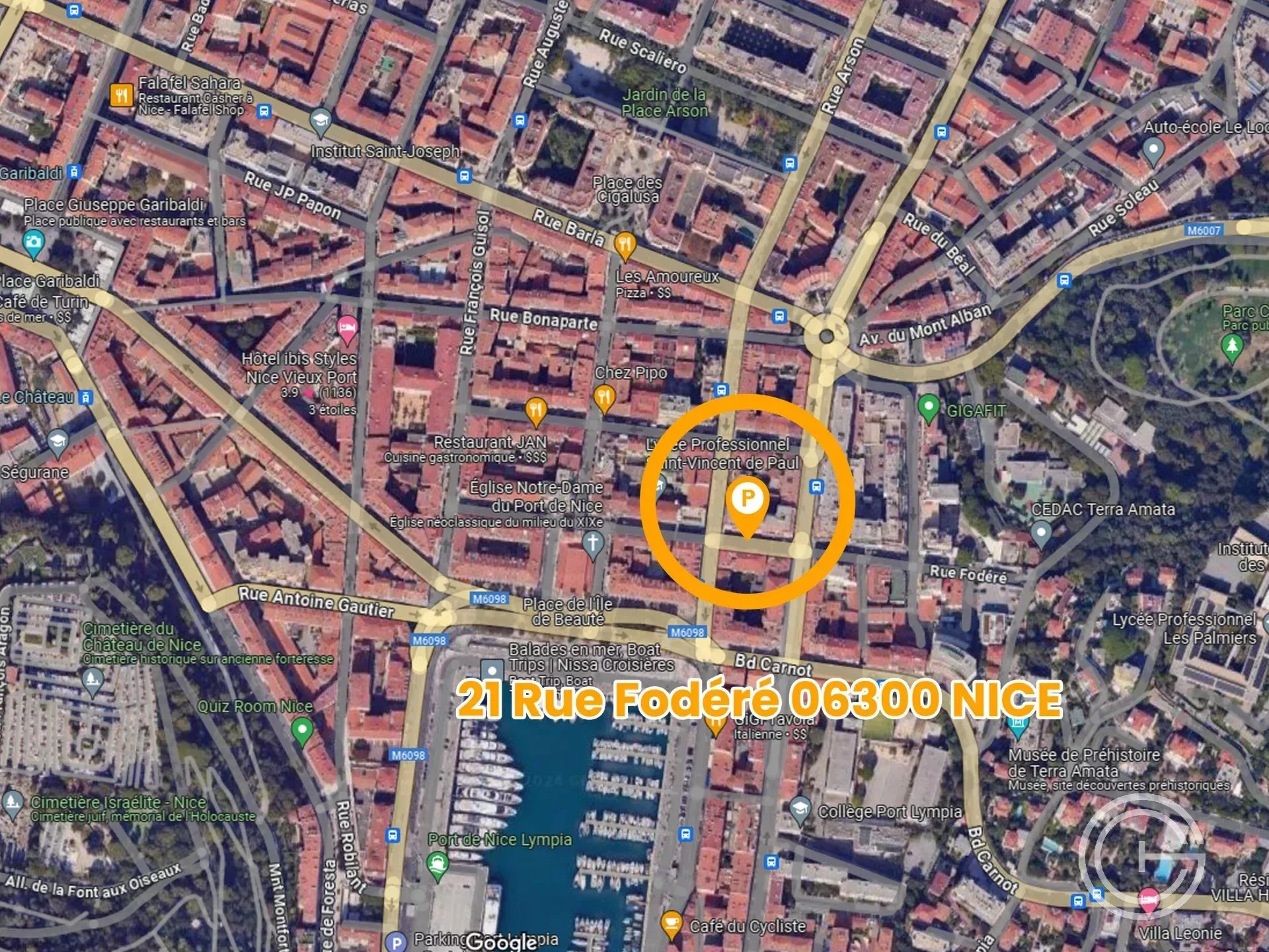 Garage / Parking 13 m² Nice Le Port
