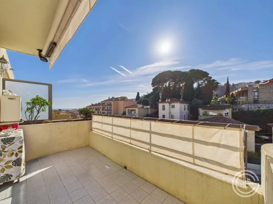 Appartement Studio 30m² + Terrasse VUE MER – Av St Barthélémy – NICE