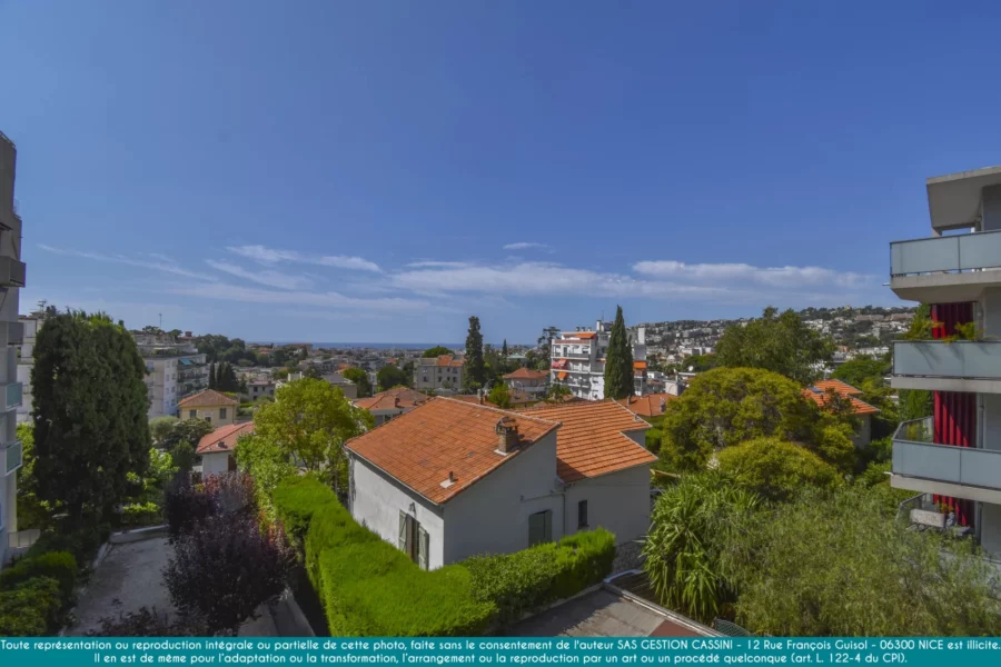 2 PIÈCES 41m² – AVENUE VISMARA – NICE ST MAURICE