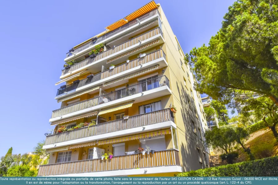 4 PIÈCES 79m² CAVE PARKING –  CHEMIN DE LA COSTIÈRE – NICE