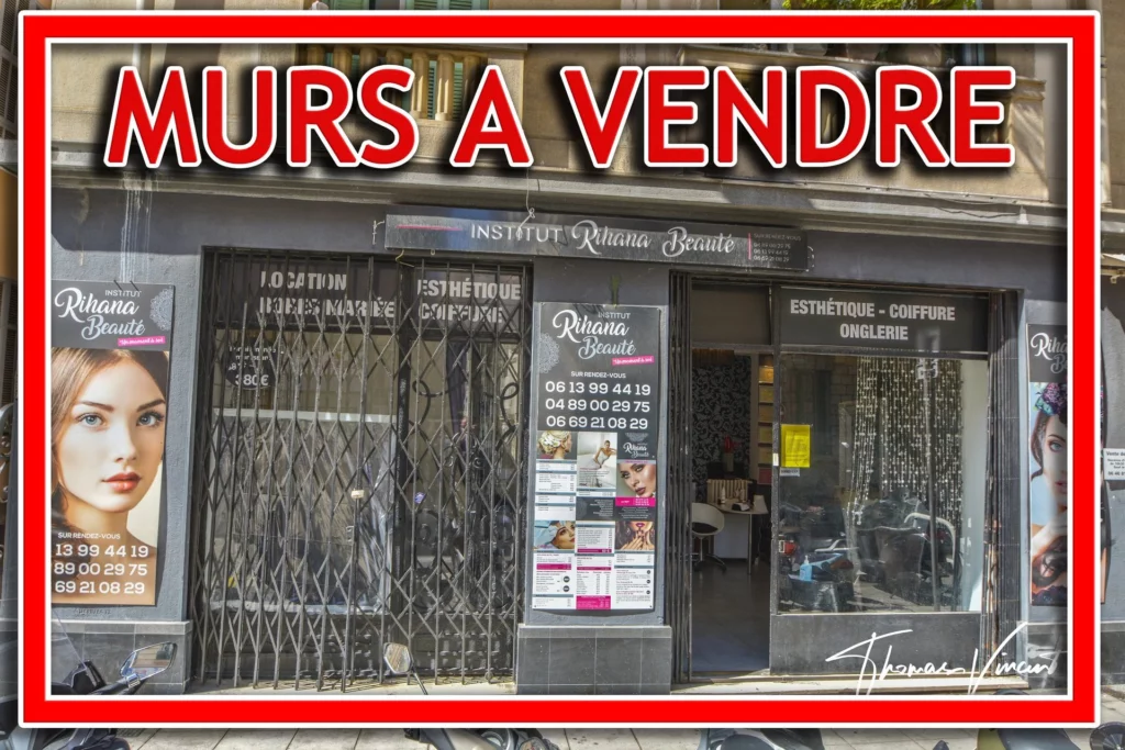 MURS A VENDRE – MARCEAU – NICE
