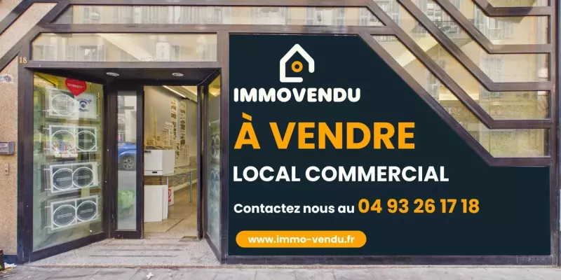 Commerce 40 m² Nice Notre Dame